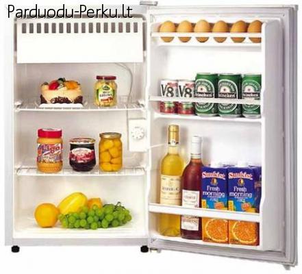 Nedidelis beveik naunas saldytuvas