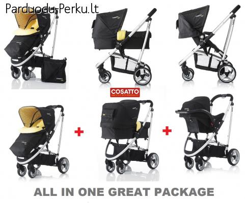 Parduodu vežimėlį ir autokėdutę