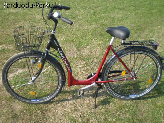 Moteriškas dviratis