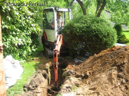 MINI EKSKAVATORIAI NUOMA,VILNIUS 8-659-07990
