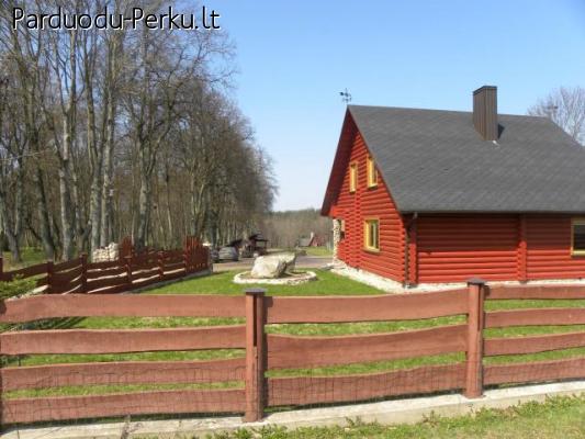 Parduodama naujai statyta sodyba