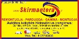 UAB Skirmantera - Hidraulikos servisas
