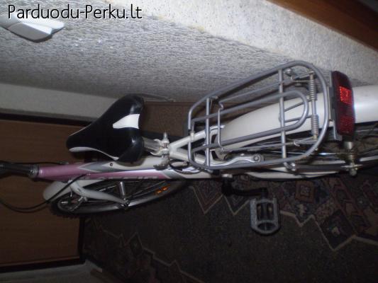 Miesto dviratis Donna rožinis