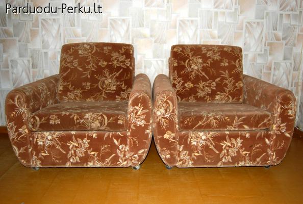 geros išvaizdos foteliai