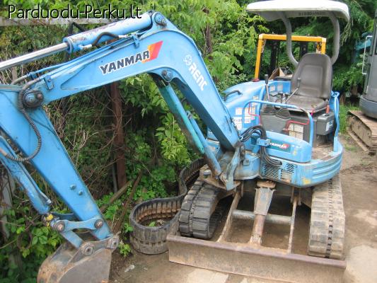 Mini ekskavatorių nuoma