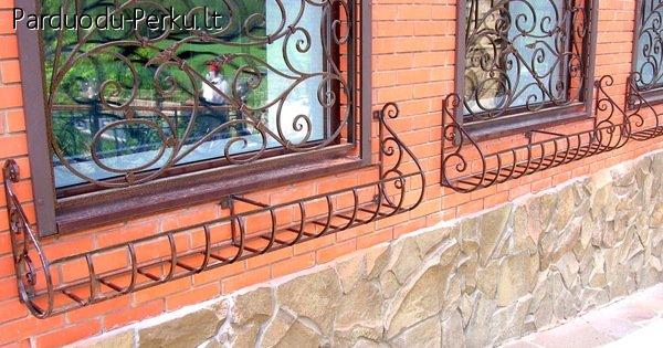 Kaviški gaminiai: vartai, tvoros, laiptai, turėklai