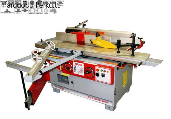 Daugiafunkcinės staklės medienai K5-320VFP-2000