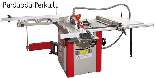 Diskinės medienos pjovimo staklės su priešpjūkliu TS 315VF