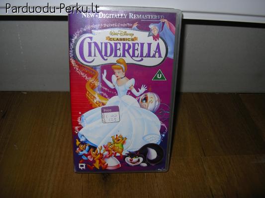 video kasetes vaikams anglu kalba