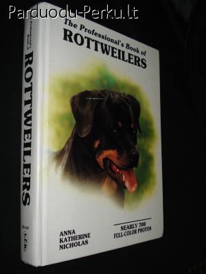 Knyga anglu kalba Rotveileriu augintojams ir veisejams