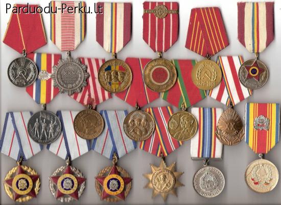 Rumunijos SR apdovanojimai