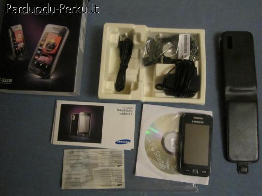 Naujas Samsung GT-S5230 su odiniu deklu– 230 lt.