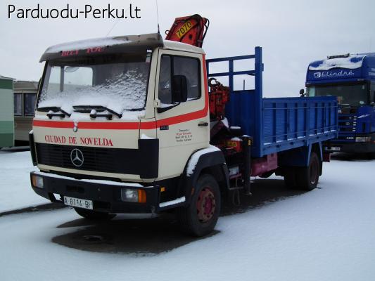 Mercedes-benz 1117 savivartis su kranu