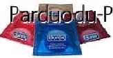 Durex - 0,79 Lt, Lifestyle - 0,85 Lt, MoreAmore - 0,84 Lt