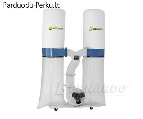 Parduodamas pjuvenų ir medienos drožlių siurblys Bernardo DC