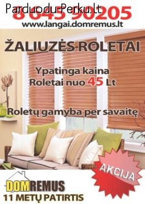 Roletai Klaipėdoje AKCIJA