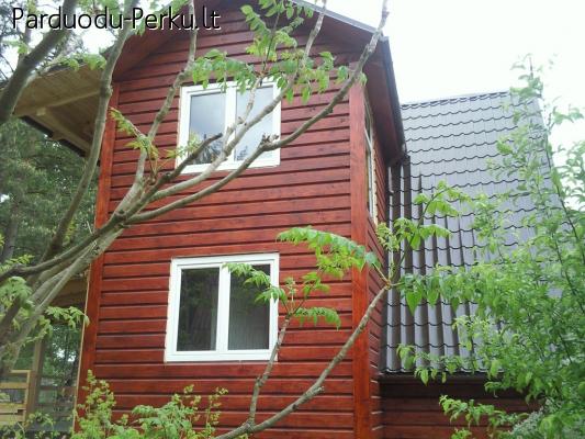 Šlairtiniai stogai, vidaus apdaila, pavėsinės