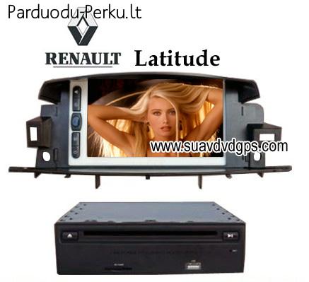 Renault platumos Nešiojama stereo radijo automobilių DVD GPS
