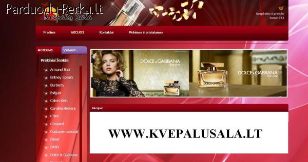 www.kvepalusala.lt www.kvepalusala.lt kvepalai internetu