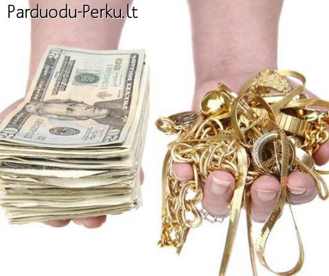 perkame auksa ir sidabra,lombardas