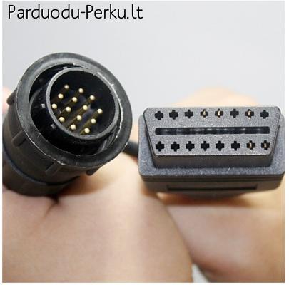 Parduodu NAUJUS diagnostikos pereimus iš OBD2 į 14 pin, tink