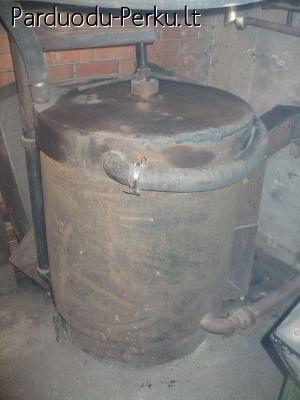 naujas šildymo katilas pjuvenomis