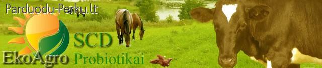Probiotikai gyvūliams, žemės ūkiui kt.