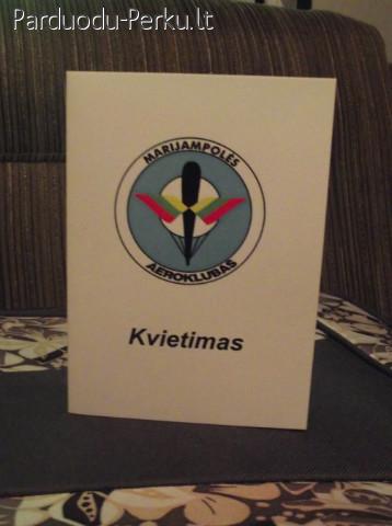 Kvietimas dviems apžvalginiui skrydžiui virš Marijampolės