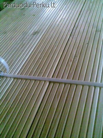 Parduodame Sibiro maumedžio terasą