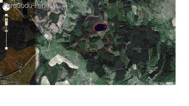 Sklypas su nuosavu ežeru