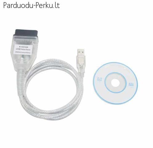 BMW INPA K+DCAN diagnostikos laidas