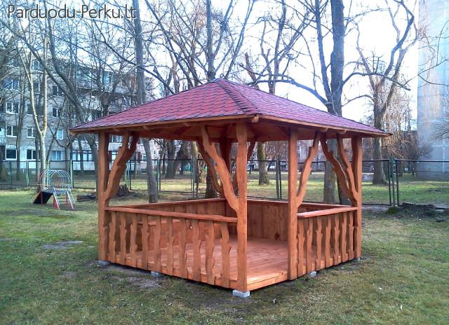 Lauko baldų, pavėsinių, sūpuoklių gamyba