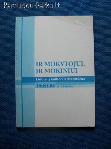 Lietuvių kalbos ir literatūros testai 9-10 klasei