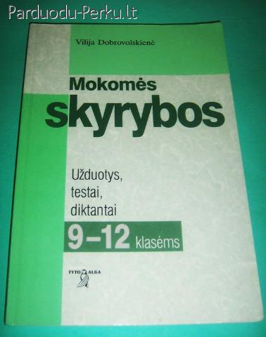 "Mokomės skyrybos" V.Dobrovolskienė