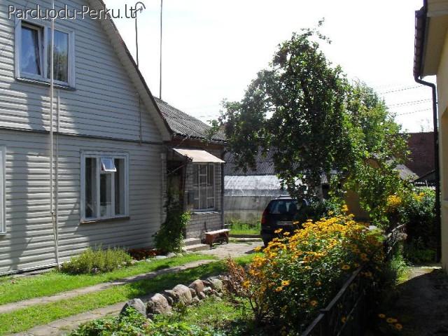 parduodu pusę namo Nemuno g., Alytuje