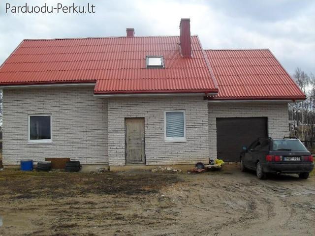 parduodu naujos statybos namą Jurgiškių k.