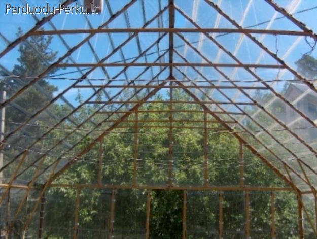 T profilio kampuotis šiltnamiui, tvorai
