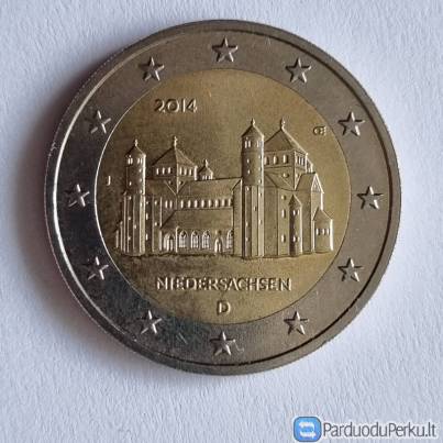 2 euro moneta Vokietija 2014  Žemutinė Saksonija