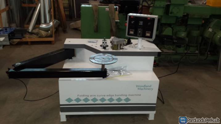 20-09-510 Kraštų užklijavimo staklės WOODLAND MACHINERY (naujos)