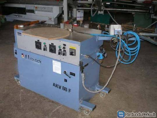 20-09-8007-1 Kraštų užklijavimo staklės HEBROCK (naudotos)