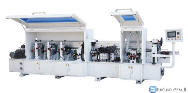 20-09- Automatinės kraštų užklijavimo staklės WOODLAND MACHINERY FZ-360DJ (naujos)