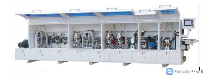 20-09- Automatinės kraštų užklijavimo staklės WOODLAND MACHINERY FZ-480DJK (naujos)