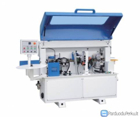 20-09- Pusiau automatinės kraštų užklijavimo staklės WOODLAND MACHINERY FZ-520 (naujos)