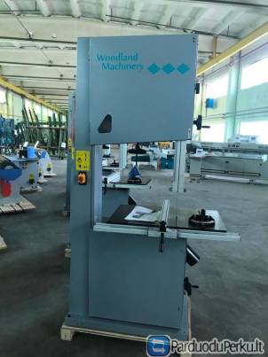 20-12-592 Juostinis siaurapjūklis WOODLAND MACHINERY (naujos)