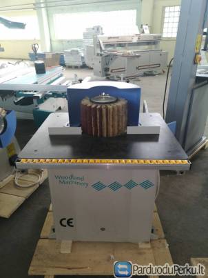 20-29-555 Šepetinės šlifavimo staklės WOODLAND MACHINERY DTL-20A (naujos)