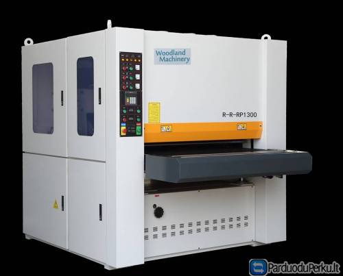 20-29-556 Plačiajuostės šlifavimo staklės su obliavimo velenu WOODLAND MACHINERY (naujos)