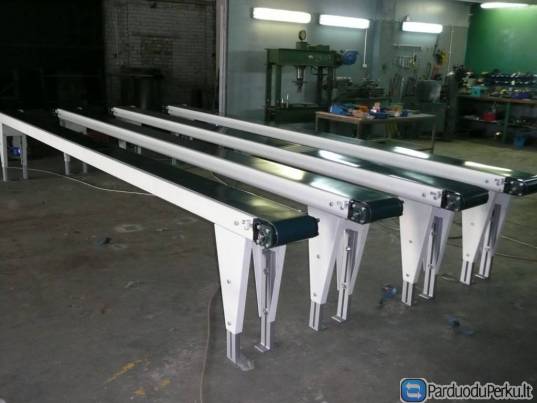 20-32-525 Juostinis transporteris WOODLAND MACHINERY 6000x240 (naujas)