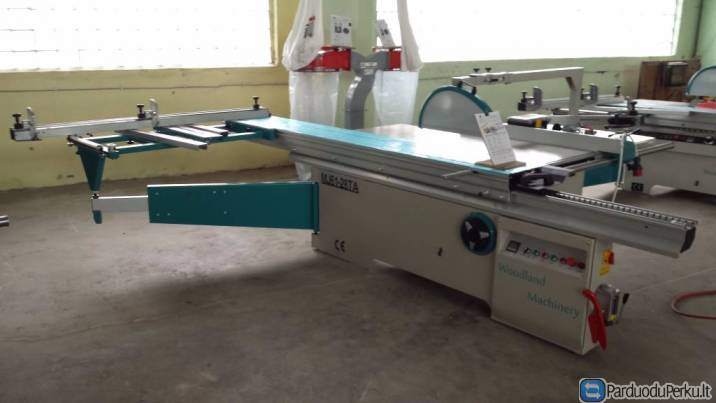 20-60-540 Formatinio pjovimo staklės  MJ6128TA(400) Woodland Machinery (naujos)