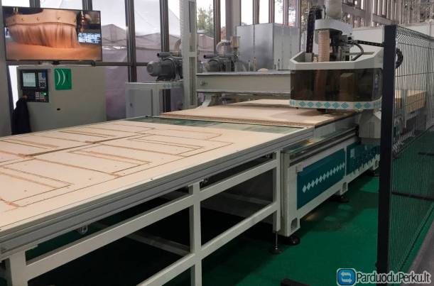 20-75-810 Apdirbimo centras WOODLAND MACHINERY  (naujas)