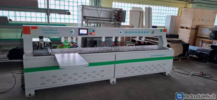 20-90-534 CNC gręžimo-kaltavimo staklės WOODLAND MACHINERY  (naujos)